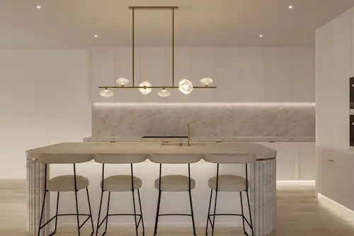 Wavell Heights — detail of the completed interior